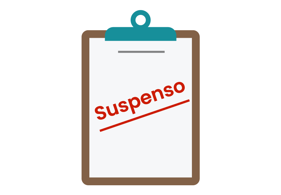 Dificultades y suspensos